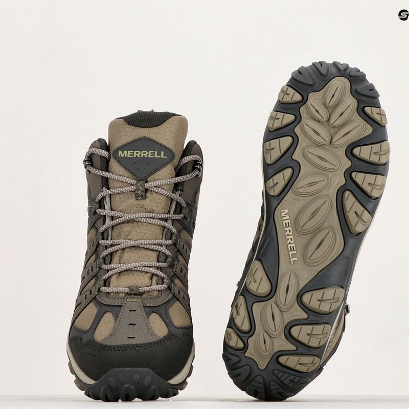 Pánské turistické boty Merrell Accentor 3 Sport Mid GTX boulder 9