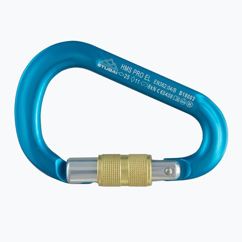 Karabina Stubai Hms Pro Easylock modrá 4