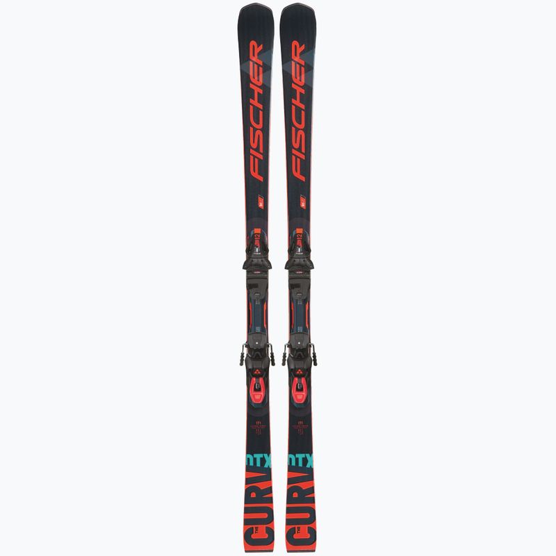 Sjezdové lyže Fischer The Curv DTX MT + RSX Z12 PR černá A08221 T30421 10