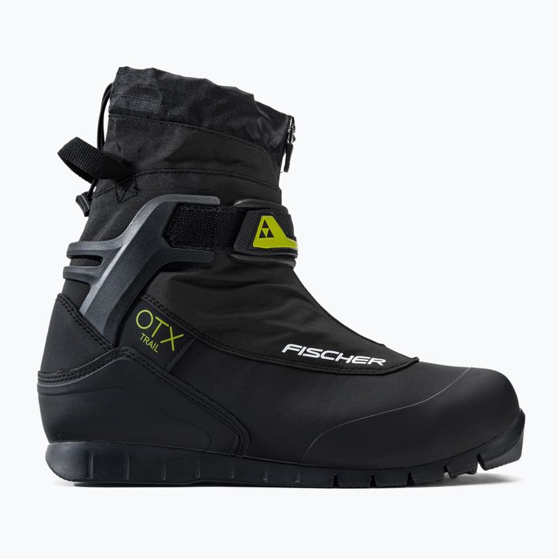 Boty na běžky Fischer OTX Trail black/yellow S3542141 2