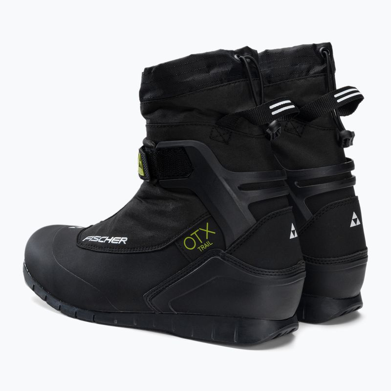 Boty na běžky Fischer OTX Trail black/yellow S3542141 3