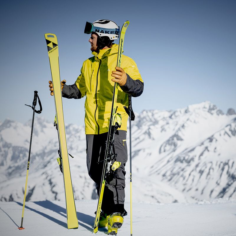 Sjezdové lyže Fischer RC4 WC CT M/O + RC4 Z13 FF žlute A06822 T00621 13