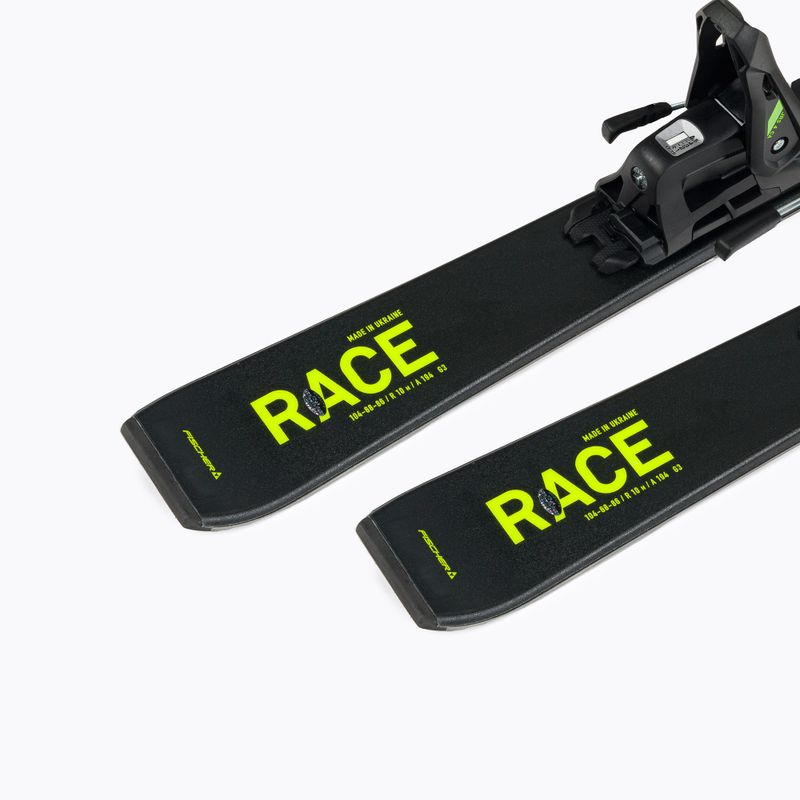 Dětské sjezdové lyže Fischer RC4 Race Jr Jrs + FS4 CA Jrs černá A19422 T80622 9