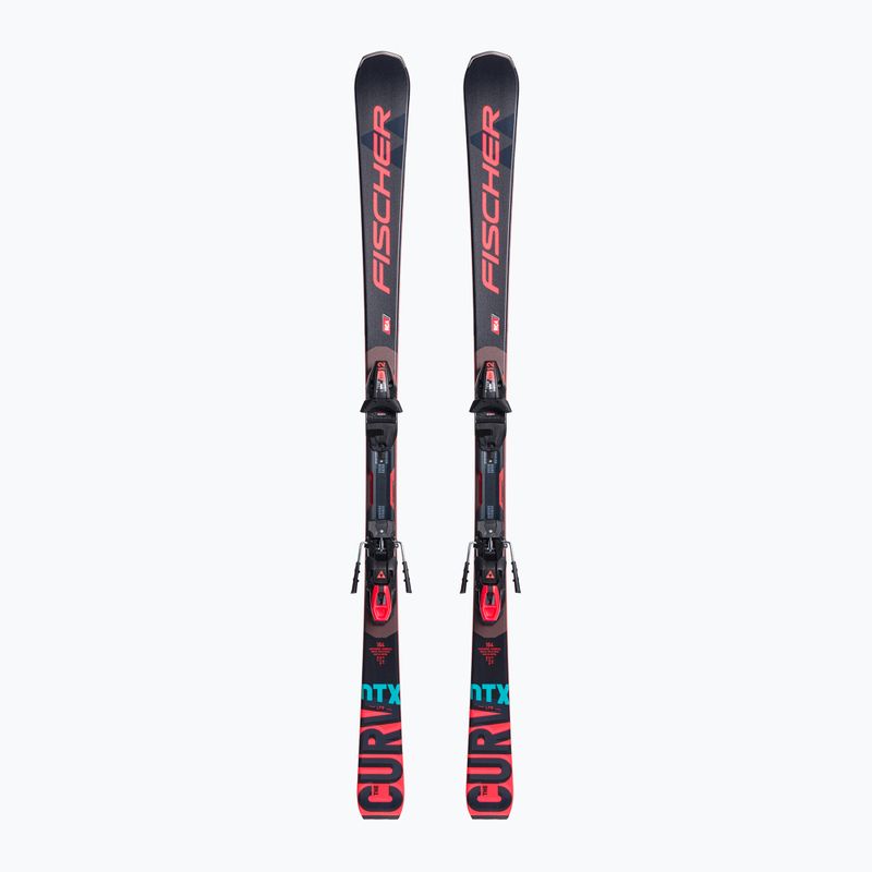Sjezdové lyže Fischer The Curv DTX MT + RSX Z12 PR černá A08221 T30421
