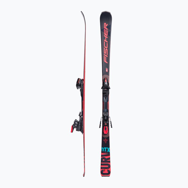 Sjezdové lyže Fischer The Curv DTX MT + RSX Z12 PR černá A08221 T30421 2