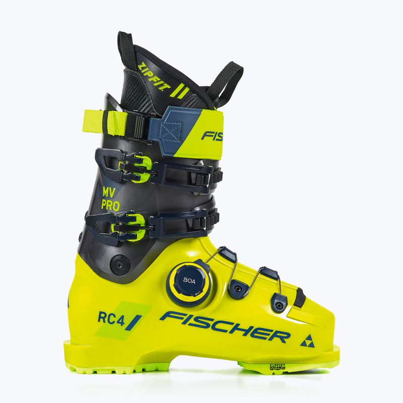 Pánské lyžařské boty Fischer RC4 PRO MV GW BOA ZF CFC yellow/carbon 6