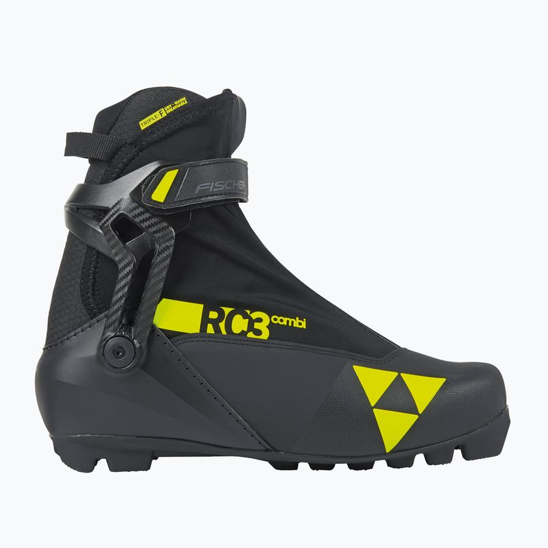 Boty na běžky Fischer RC3 Combi black/yellow 2