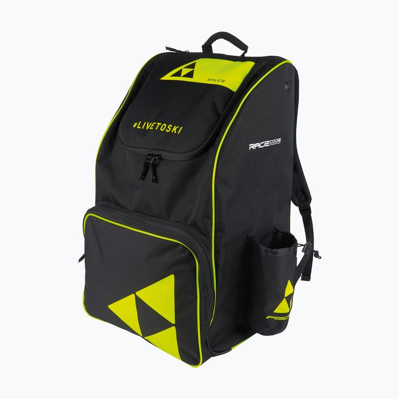 Lyžařský batoh Fischer Backpack Race 70 l black/yellow
