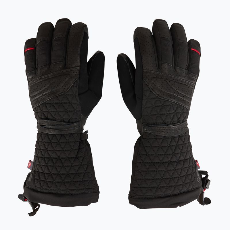 Dámské lyžařské rukavice  Lenz Heat Glove 6.0 Finger Cap black