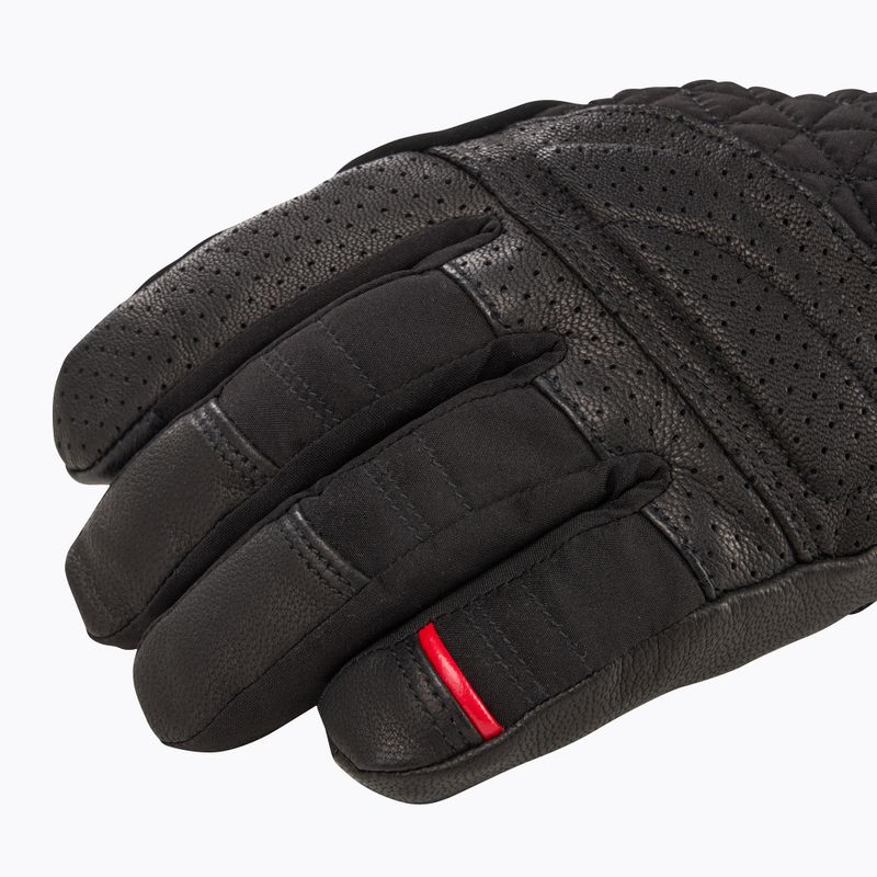 Dámské lyžařské rukavice  Lenz Heat Glove 6.0 Finger Cap black 5