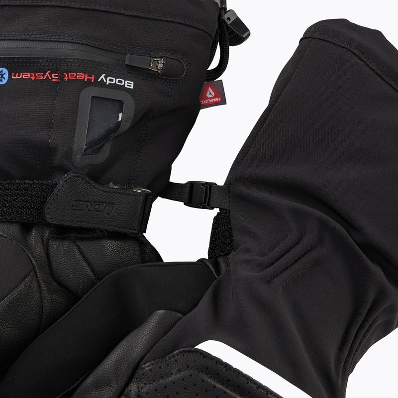 Lyžařské rukavice Lenz Heat Glove 6.0 Finger Cap Mittens black 6