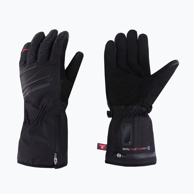 LENZ Heat Glove 6.0 Finger Cap Urban Line vyhřívané lyžařské rukavice černé 1205