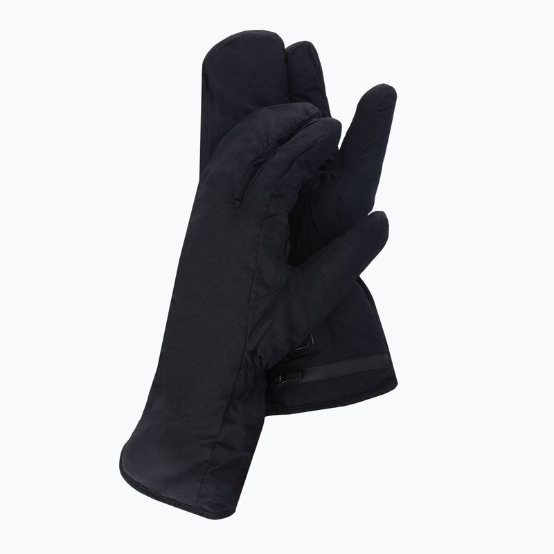 LENZ Heat Glove 8.0 Finger Cap Lobster vyhřívané lyžařské rukavice černo-žluté 1207 2