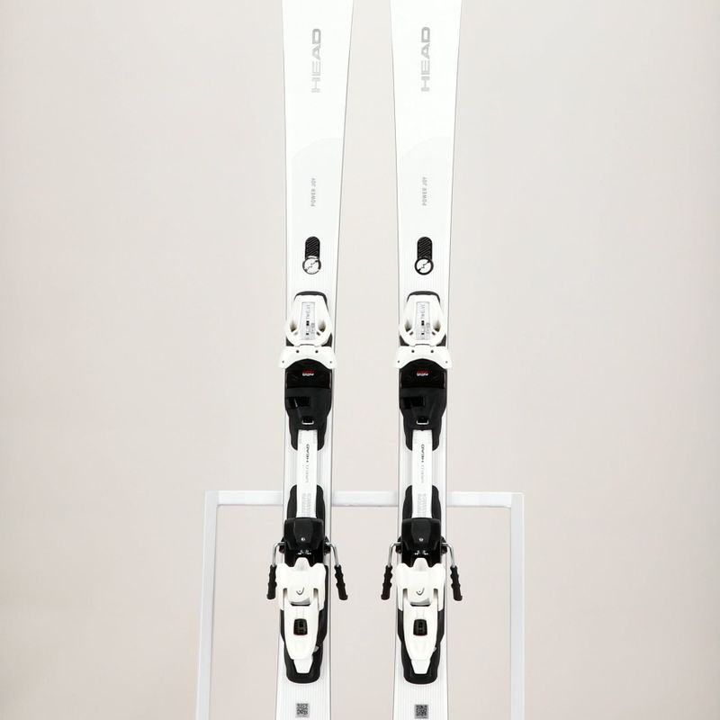 Dámské sjezdové lyže HEAD e-power Joy SW SF-PR + Joy 12 white/silver 8