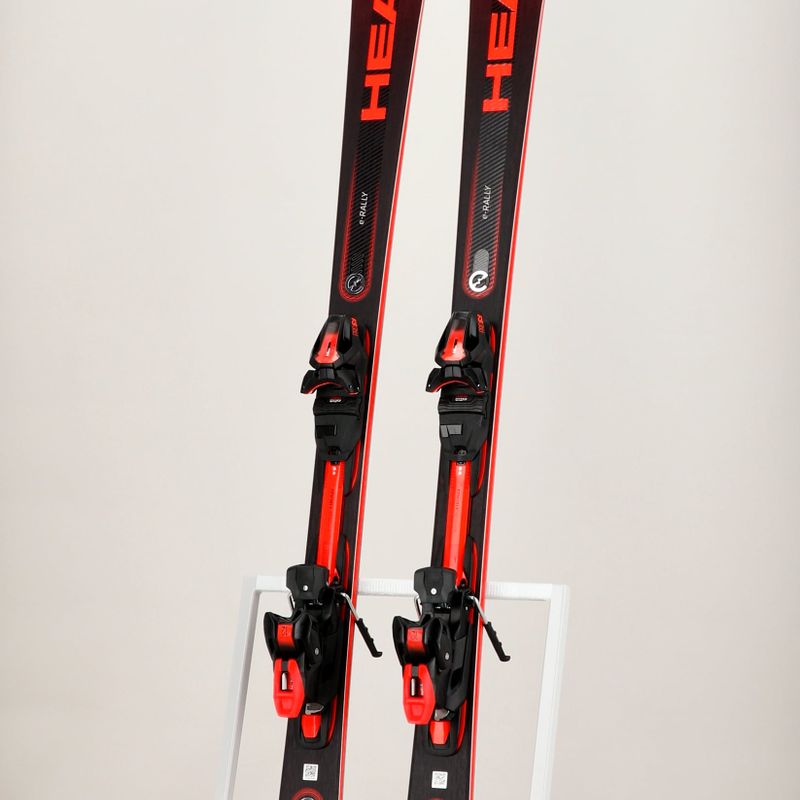 Sjezdové lyže HEAD Supershape e-Rally SW SF-PR + PRD 12 black/neon red 7