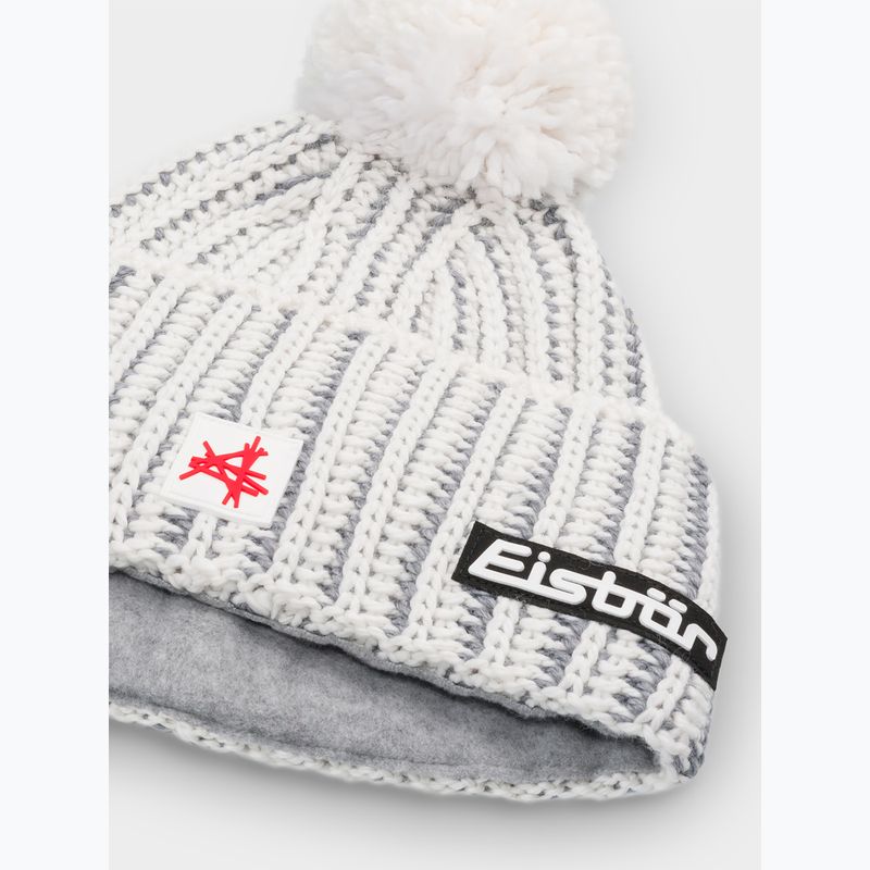 Zimní čepice Eisbar Ronda Pompon SA white 2