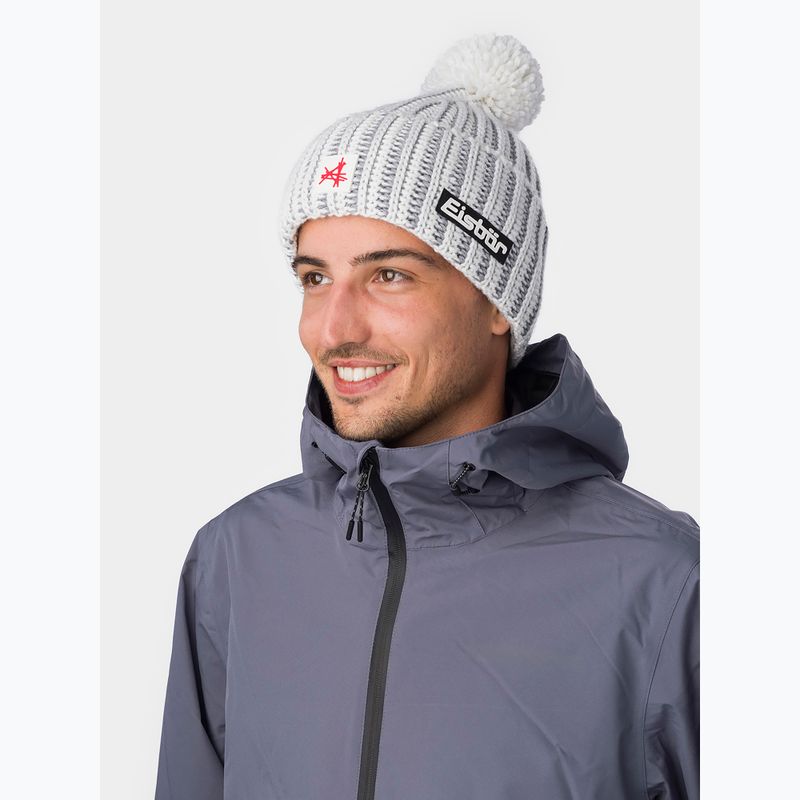 Zimní čepice Eisbar Ronda Pompon SA white 6