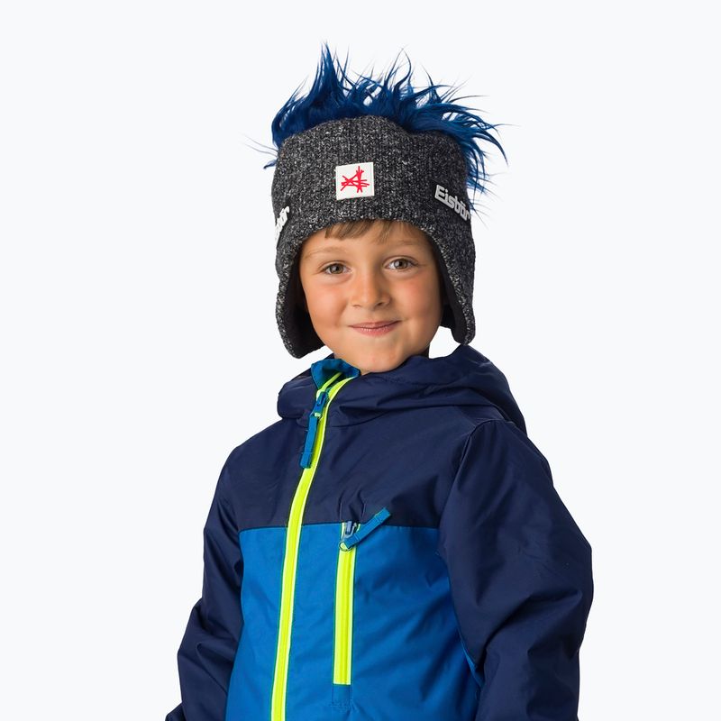 Dětská zimní čepice Eisbar Penny SA grafit/blue 3