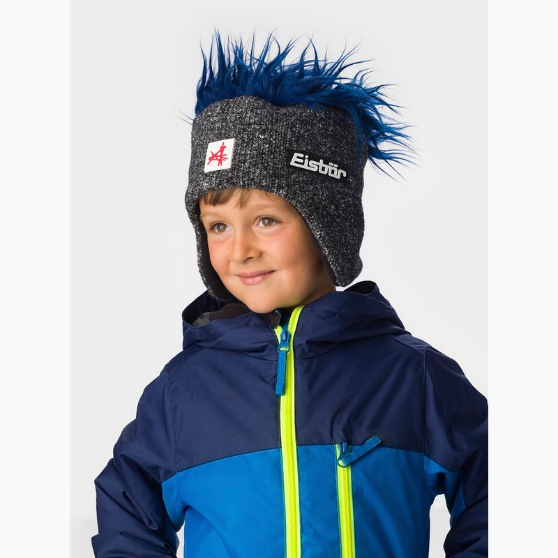 Dětská zimní čepice Eisbar Penny SA grafit/blue 4