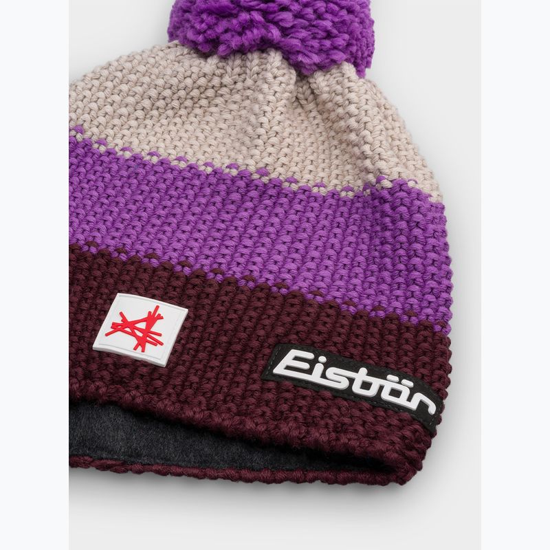 Zimní čepice Eisbar Star Pompon SA lilac/purple 2