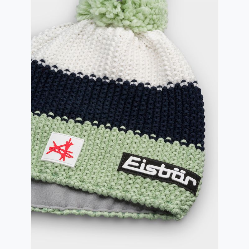 Zimní čepice Eisbar Star Pompon SA mint green 2