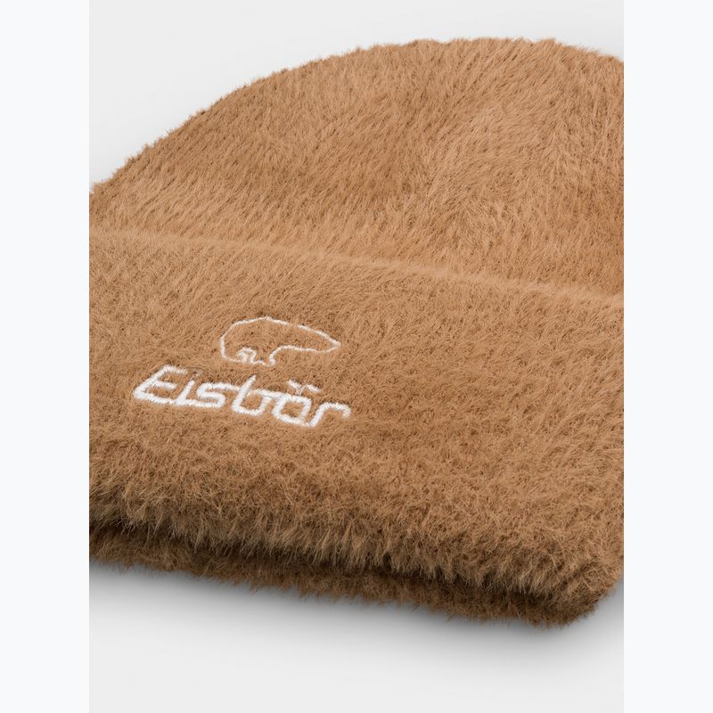 Zimní čepice Eisbar Mana camel/cognac 2