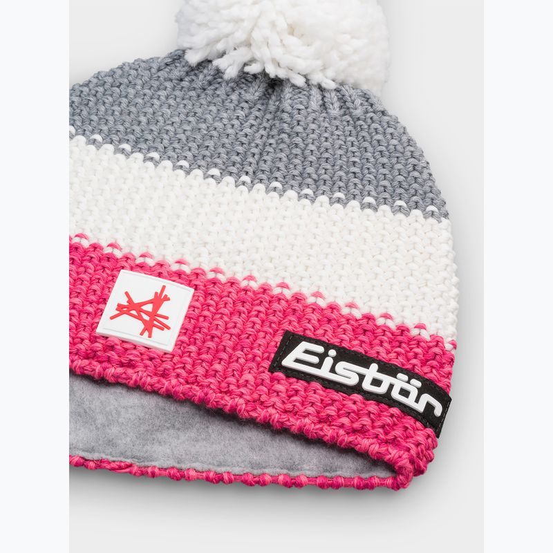 Dětská zimní čepice Eisbar Stan Pompon SA pink 2