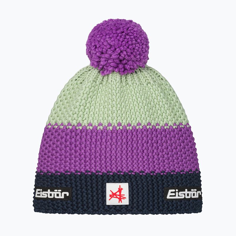 Dětská zimní čepice Eisbar Stan Pompon SA purple