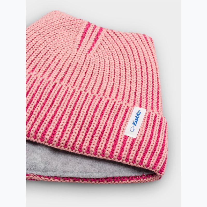 Dětská zimní čepice Eisbar Sorra pitti pink 2