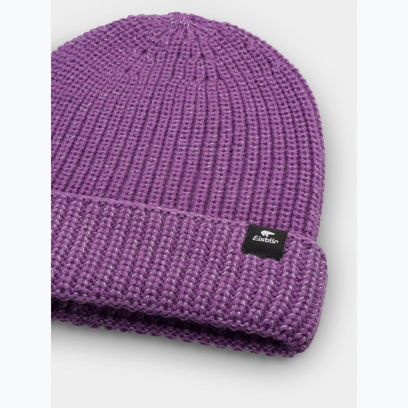 Dětská zimní čepice Eisbar Lenoko Reflective purple 2