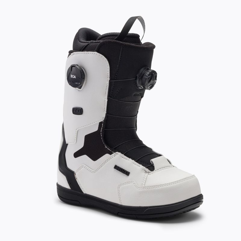 Pánské snowboardové boty DEELUXE Id Dual Boa bílo-černé 572115-1000