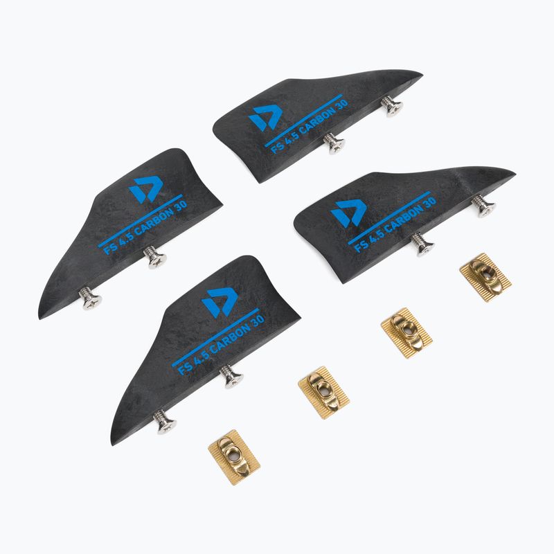 Kiteboardové ploutve DUOTONE Finbox Carbon 30 (4 ks) DTK2022