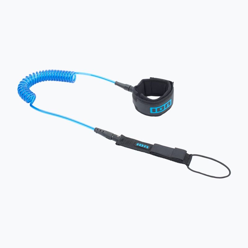 Leash k prknu SUP ION Sup Core Coiled Ankle 25 cm blue