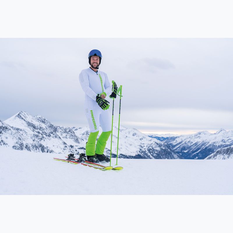 Lyžařské hole Komperdell Nationalteam Carbon green 9