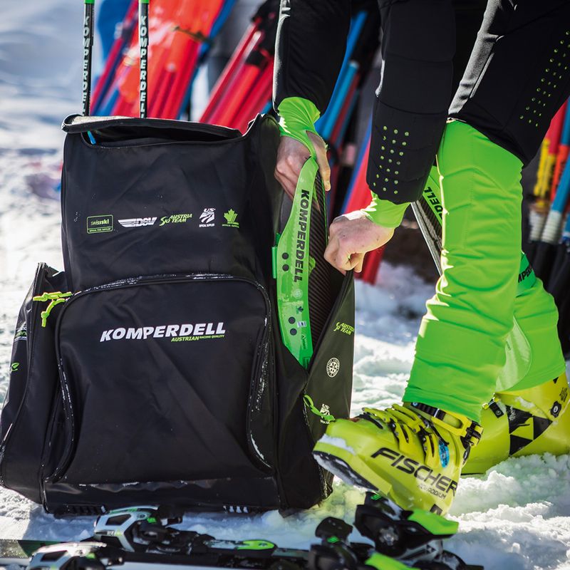 Taška na lyže Komperdell Nationalteam Ski Boot Bag 72 l black/green 6