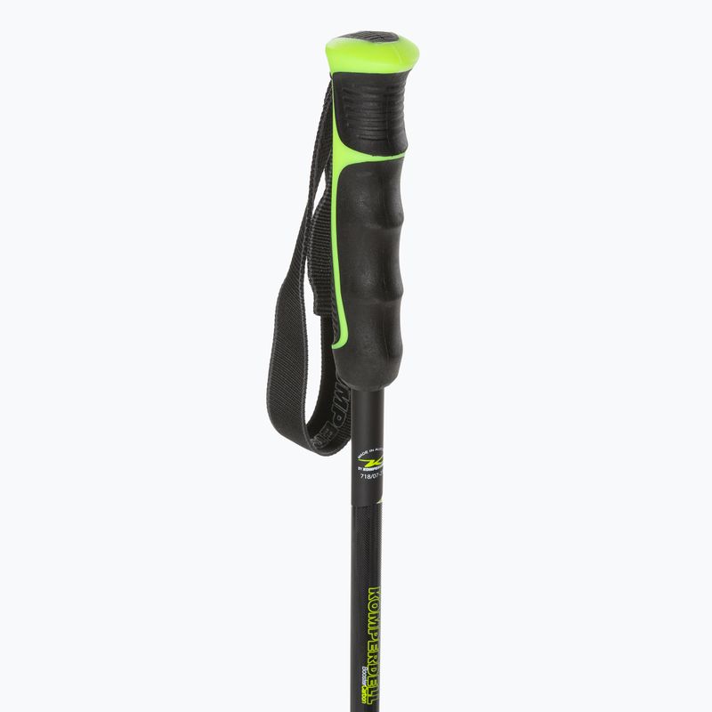 Lyžařské hole Komperdell Booster Speed Carbon Series černá/žlutá 3