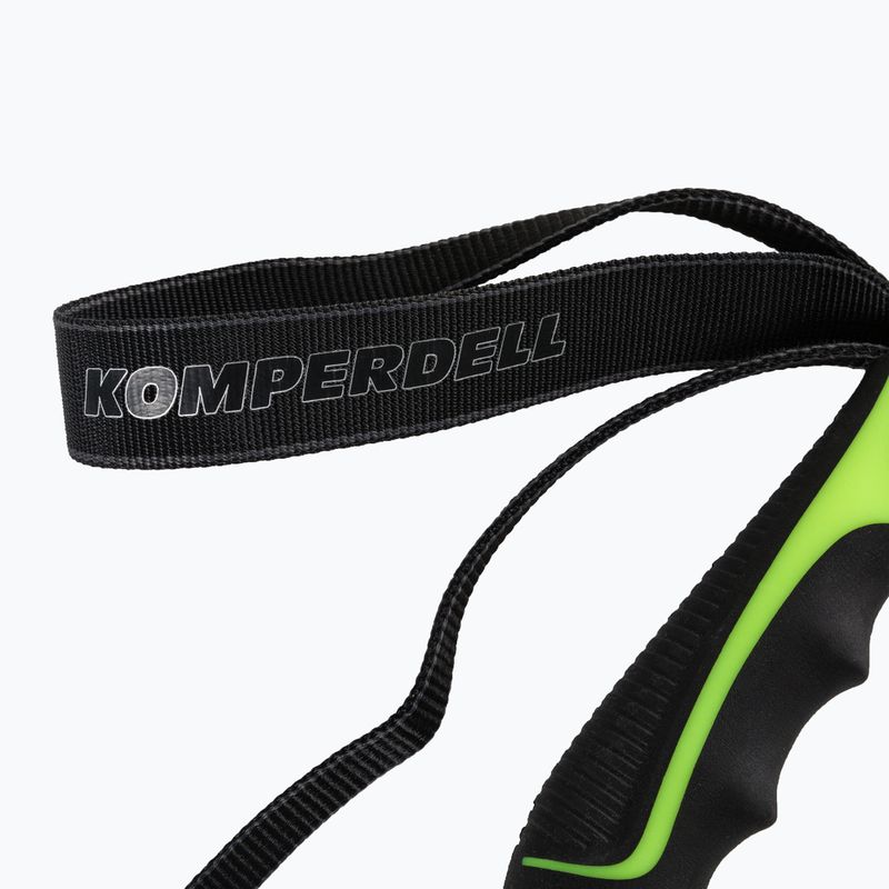 Lyžařské hole Komperdell Booster Speed Carbon Series černá/žlutá 5