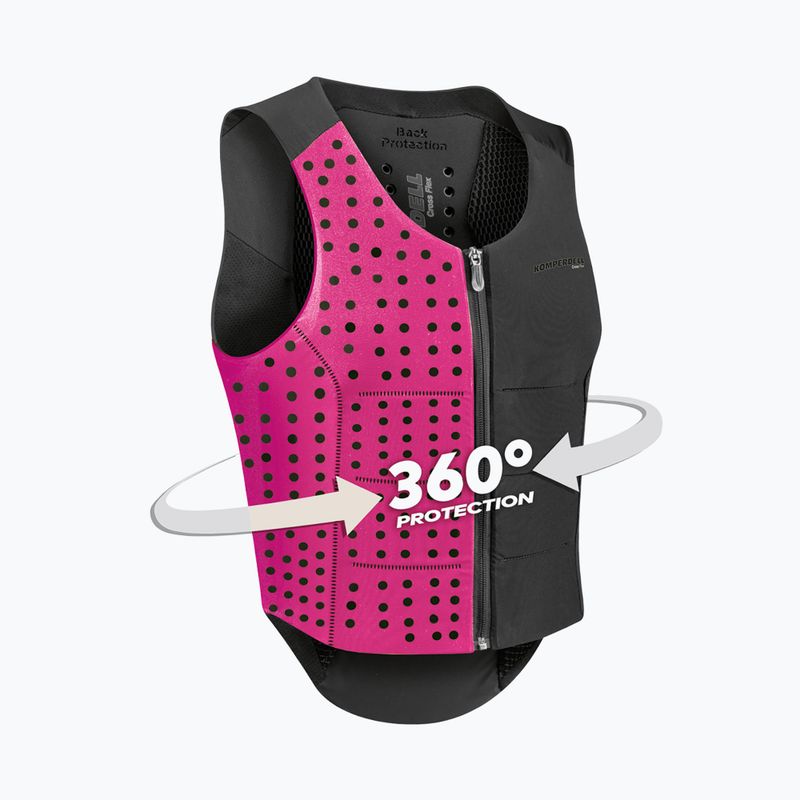 Dámská ochranná vesta Komperdell Ballistic Flex Fit black/graphite 3