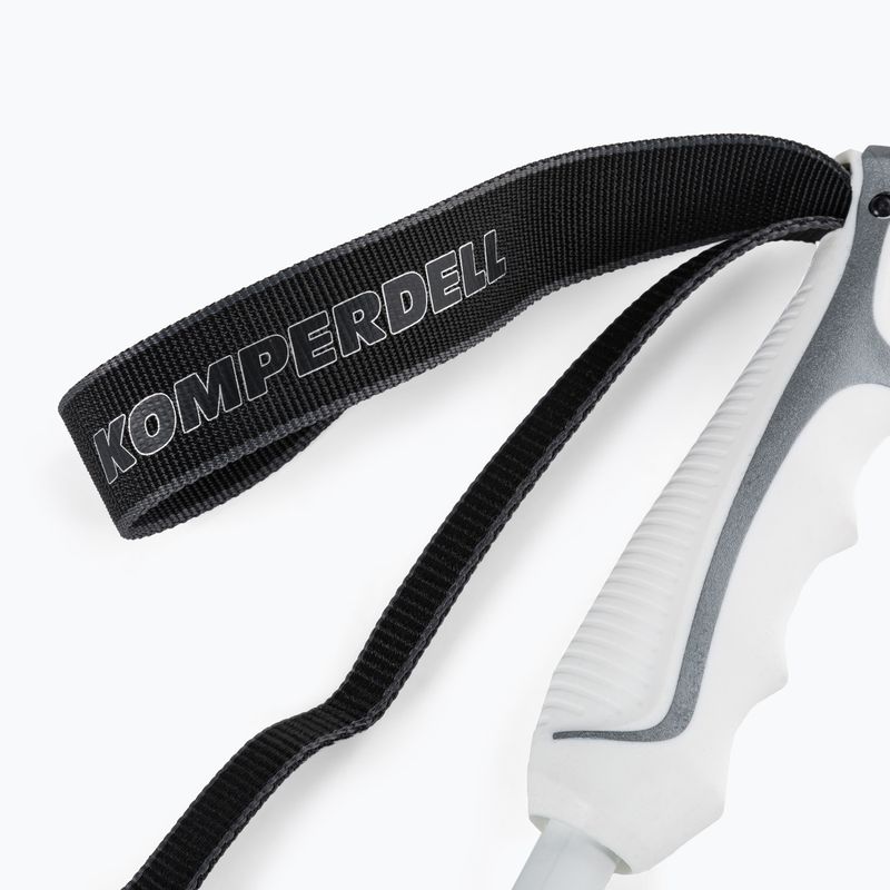 Lyžařské hole Komperdell Booster Speed Carbon Series white/silver 5