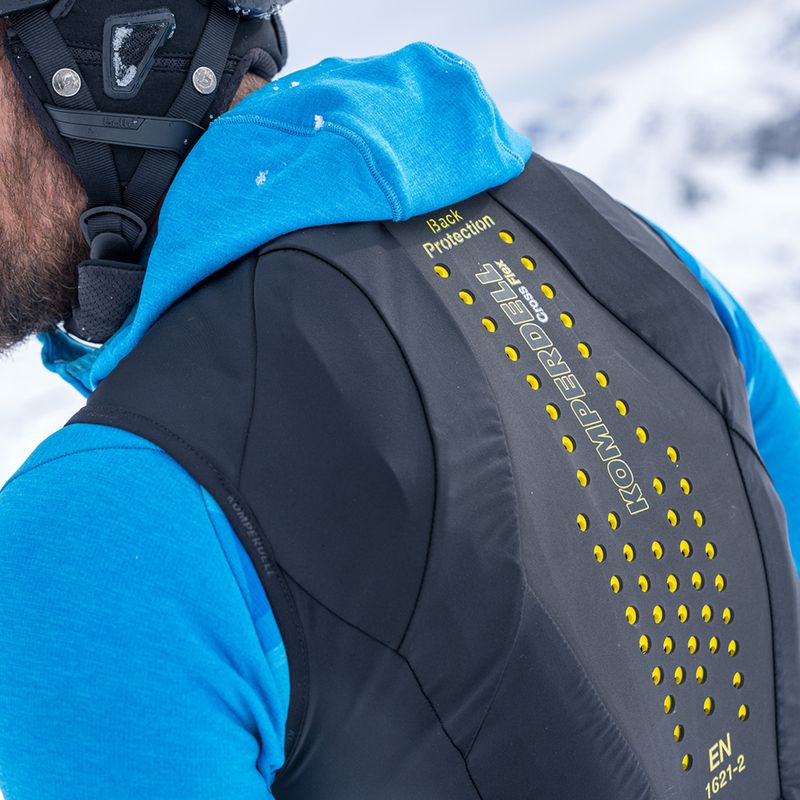 Pánská vesta Komperdell Air Vest Light black/yellow 7