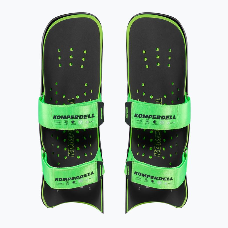 Dětské chrániče holení Komperdell Shinguards Profi World Cup Jr green