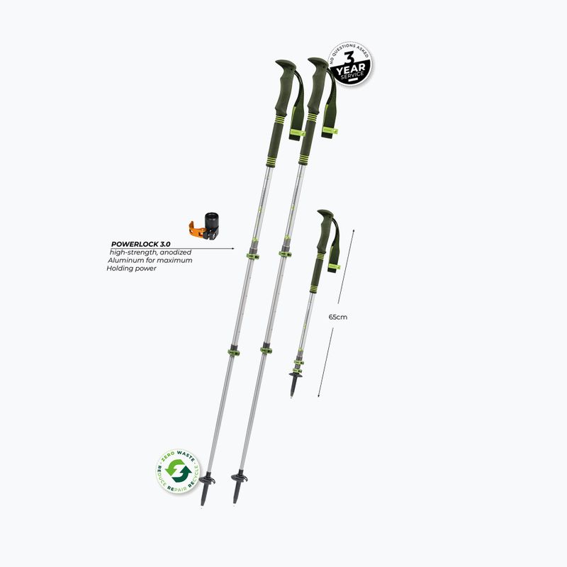 Trekingové hole Komperdell Explorer Zero green 2