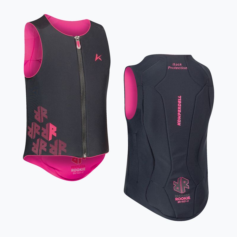 Dětská ochranná vesta Komperdell Ballistic Flex Fit Pro Jr black/pink 2