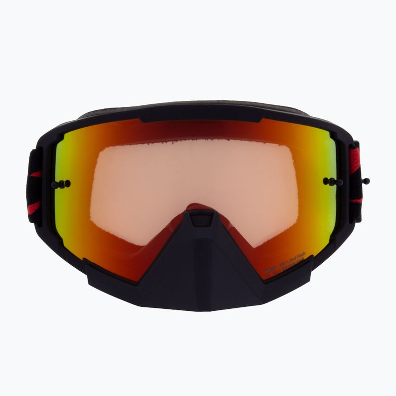 Cyklistické brýle Red Bull SPECT Whip matt black/amber red mirror 2