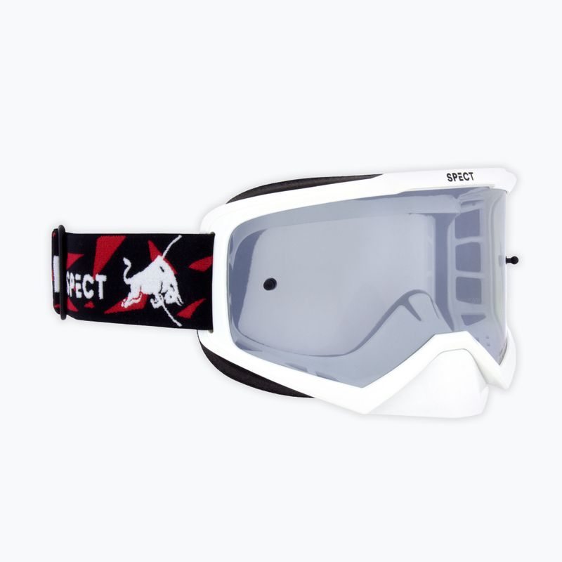 Cyklistické brýle Red Bull SPECT Evan shiny white/smoke silver mirror 4