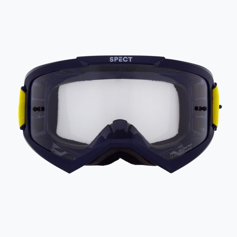 Cyklistické brýle Red Bull SPECT Evan shiny blue/clear 2