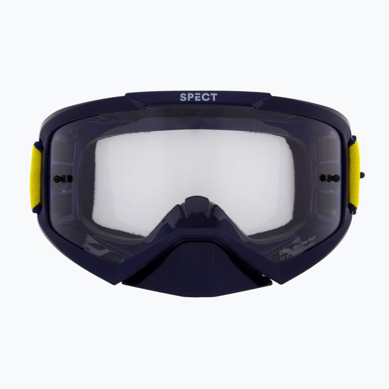 Cyklistické brýle Red Bull SPECT Evan shiny blue/clear 3
