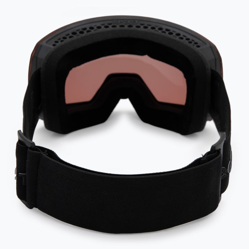 Lyžařské brýle Red Bull SPECT Chute black/brown with gold mirror/cloudy snow 3