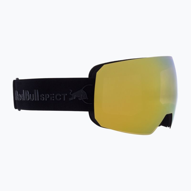 Lyžařské brýle Red Bull SPECT Chute black/brown with gold mirror/cloudy snow 2