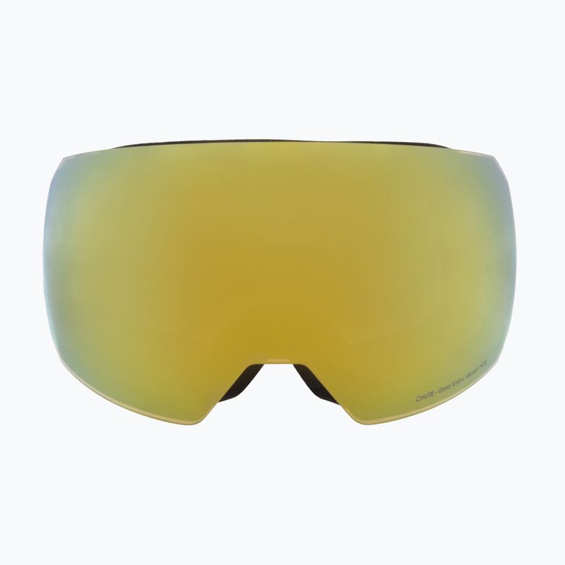 Lyžařské brýle Red Bull SPECT Chute black/brown with gold mirror/cloudy snow 4